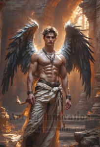 Dark Angels – AI Fallen Angel Art Gallery