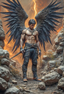 Dark Angels – AI Fallen Angel Art Gallery