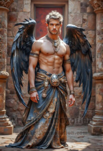 Dark Angels – AI Fallen Angel Art Gallery