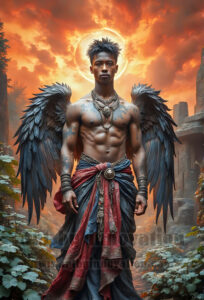 Dark Angels – AI Fallen Angel Art Gallery