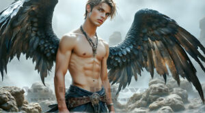 Dark Angels – AI Fallen Angel Art Gallery