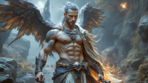 Dark Angels – AI Fallen Angel Art Gallery