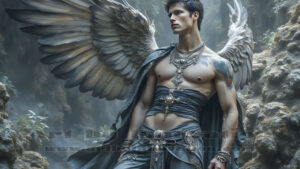 Dark Angels – AI Fallen Angel Art Gallery
