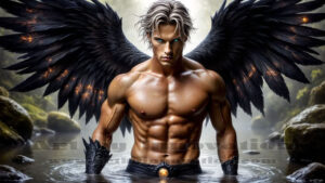 Dark Angels – AI Fallen Angel Art Gallery
