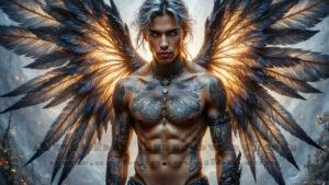 Dark Angels – AI Fallen Angel Art Gallery