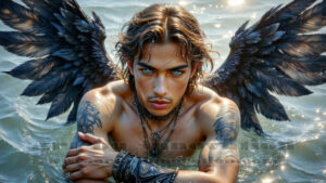 Dark Angels – AI Fallen Angel Art Gallery