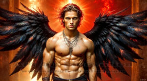 Dark Angels – AI Fallen Angel Art Gallery