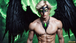 Dark Angels – AI Fallen Angel Art Gallery