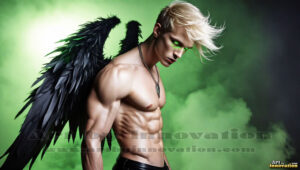 Dark Angels – AI Fallen Angel Art Gallery