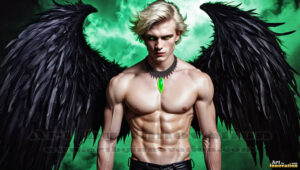 Dark Angels – AI Fallen Angel Art Gallery