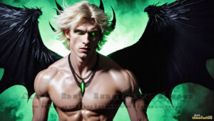 Dark Angels – AI Fallen Angel Art Gallery