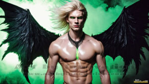 Dark Angels – AI Fallen Angel Art Gallery