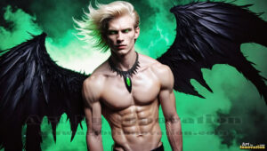 Dark Angels – AI Fallen Angel Art Gallery