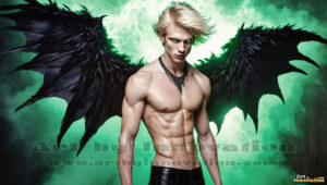 Dark Angels – AI Fallen Angel Art Gallery