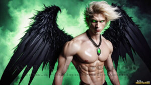Dark Angels – AI Fallen Angel Art Gallery
