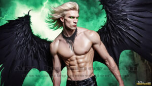 Dark Angels – AI Fallen Angel Art Gallery