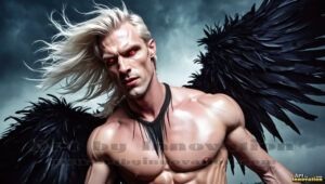 Dark Angels – AI Fallen Angel Art Gallery
