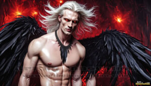Dark Angels – AI Fallen Angel Art Gallery