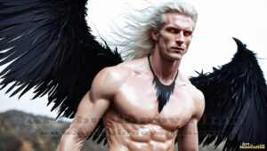 Dark Angels – AI Fallen Angel Art Gallery