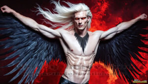 Dark Angels – AI Fallen Angel Art Gallery