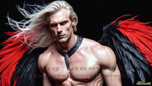Dark Angels – AI Fallen Angel Art Gallery