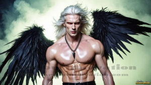 Dark Angels – AI Fallen Angel Art Gallery
