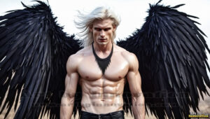 Dark Angels – AI Fallen Angel Art Gallery