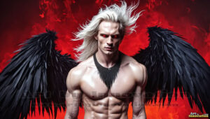 Dark Angels – AI Fallen Angel Art Gallery