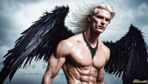 Dark Angels – AI Fallen Angel Art Gallery