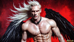 Dark Angels – AI Fallen Angel Art Gallery
