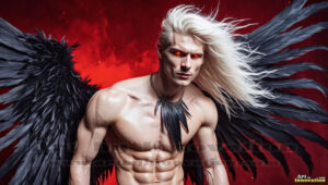 Dark Angels – AI Fallen Angel Art Gallery