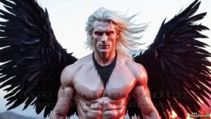 Dark Angels – AI Fallen Angel Art Gallery