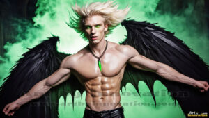 Dark Angels – AI Fallen Angel Art Gallery