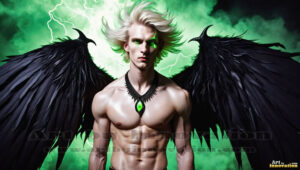 Dark Angels – AI Fallen Angel Art Gallery