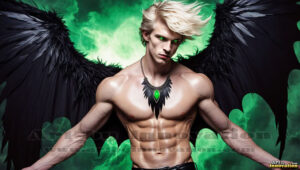Dark Angels – AI Fallen Angel Art Gallery