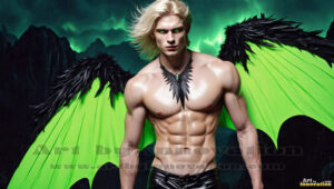 Dark Angels – AI Fallen Angel Art Gallery