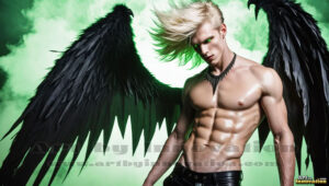 Dark Angels – AI Fallen Angel Art Gallery
