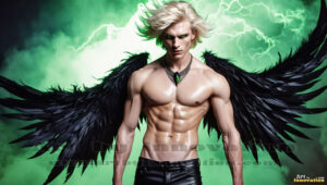 Dark Angels – AI Fallen Angel Art Gallery