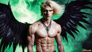 Dark Angels – AI Fallen Angel Art Gallery