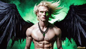 Dark Angels – AI Fallen Angel Art Gallery