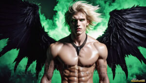 Dark Angels – AI Fallen Angel Art Gallery