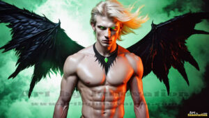 Dark Angels – AI Fallen Angel Art Gallery