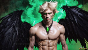 Dark Angels – AI Fallen Angel Art Gallery