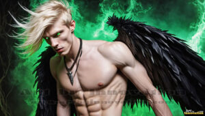 Dark Angels – AI Fallen Angel Art Gallery