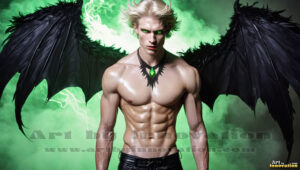 Dark Angels – AI Fallen Angel Art Gallery