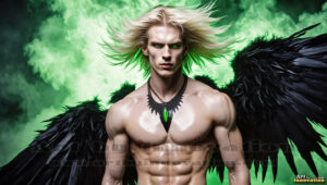 Dark Angels – AI Fallen Angel Art Gallery