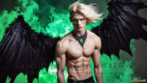 Dark Angels – AI Fallen Angel Art Gallery