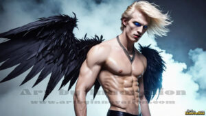 Dark Angels – AI Fallen Angel Art Gallery