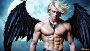 Dark Angels – AI Fallen Angel Art Gallery
