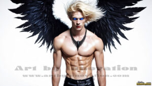 Dark Angels – AI Fallen Angel Art Gallery